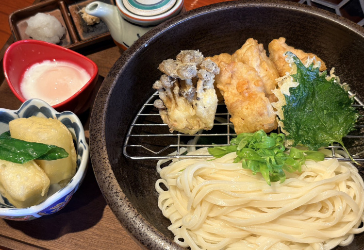 ぶっかけとり天うどん膳