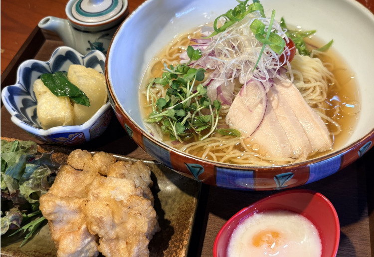 冷たい中華そば膳